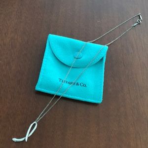 Tiffany & Co. Silver Wishbone Necklace